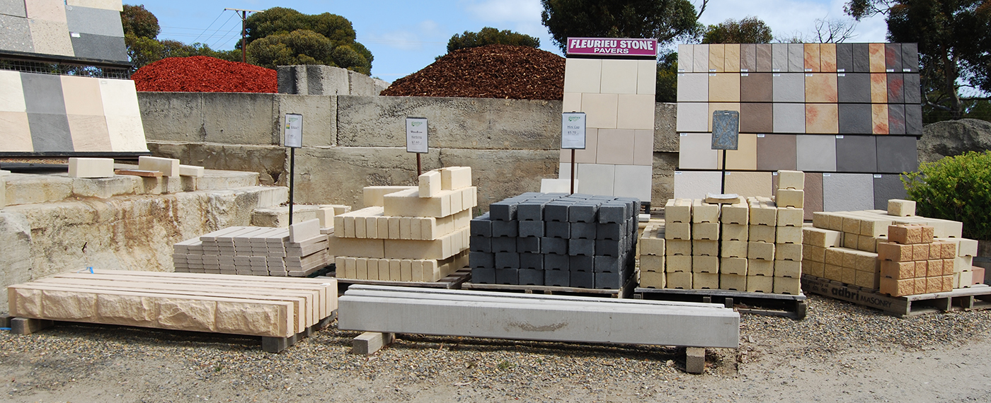 Pavers & retaining wall components